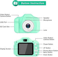 Children Mini Digital Camera Can Take Pictures Video Small Sir Toys | Kids Camera, Digital Video Camera for Kids, Christmas Birthday Gift for Boys & Girls - Random colors