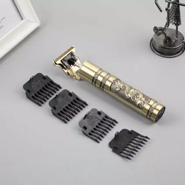 Vintage T9 Hair Trimmer For Men Professional Usb Rechargeable Beard And Hair Cutting Machine Precision Shaver (Plastic Body)